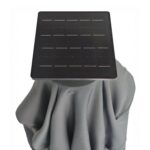 VESTIAMO CASA GIARDINO - Ombrellone da giardino con LED e Pannello Solare Grigio 3x4 metri - immagine 4