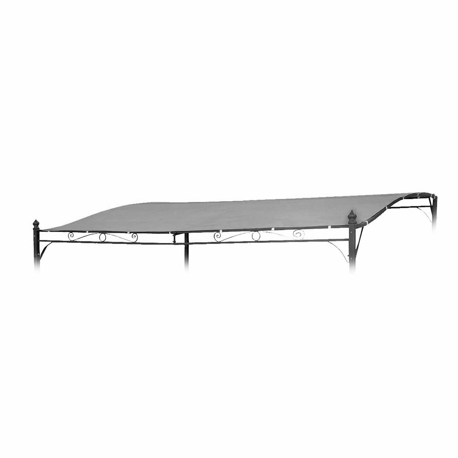 796515A.jpg VESTIAMO CASA GIARDINO - Telo di ricambio grigio per gazebo - 2,5x3 metri - immagine 1