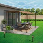 VESTIAMO CASA GIARDINO - Gazebo Veranda con telo Camel 2,5x3 metri - immagine 2