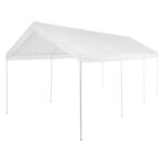 VESTIAMO CASA GIARDINO - Gazebo da Giardino Bianco 3x6 metri
