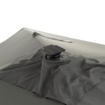 VESTIAMO CASA GIARDINO - Ombrellone da giardino con LED e Pannello Solare Grigio 3x4 metri - immagine 4