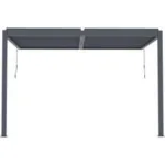 Windsor – pergola bioclimatica addossata 3 x 4 m con LED