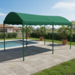 VESTIAMO CASA GIARDINO - Gazebo da giardino Telo Verde 3x4 metri - immagine 2