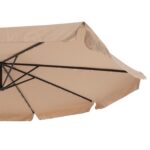 VESTIAMO CASA GIARDINO - Ombrellone da giardino Decentrato con 32 LED e Pannello Solare Camel diametro 3 metri - immagine 7