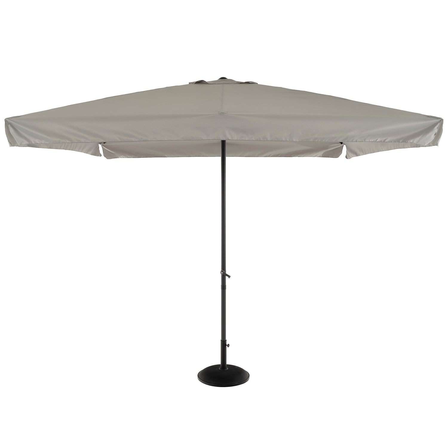 800540_1.jpg VESTIAMO CASA GIARDINO - Ombrellone da Giardino Grigio con Carrucola 3x3 metri - immagine 1
