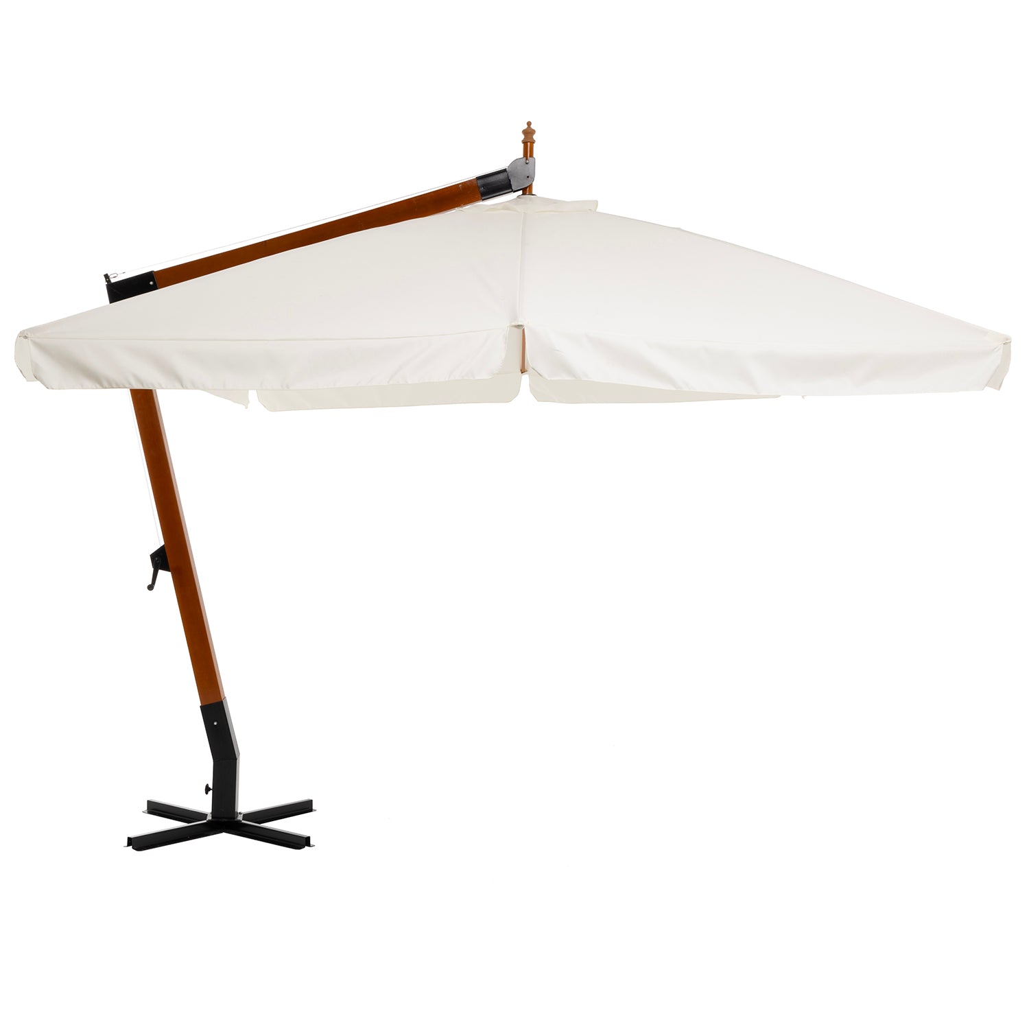 804327-01.jpg VESTIAMO CASA GIARDINO - Ombrellone Rettangolare a lampada Ècru 3x4 metri - immagine 1