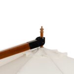 VESTIAMO CASA GIARDINO - Ombrellone Rettangolare a lampada Ècru 3x4 metri - immagine 3