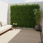 VESTIAMO CASA GIARDINO - Siepe Sintetica a Pannelli per Parete Giardino Verticale 50x50 cm - immagine 2