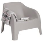 TOOMAX - Poltrona da esterno Petra Grigio talpa - h70x79x76,5 cm - immagine 5