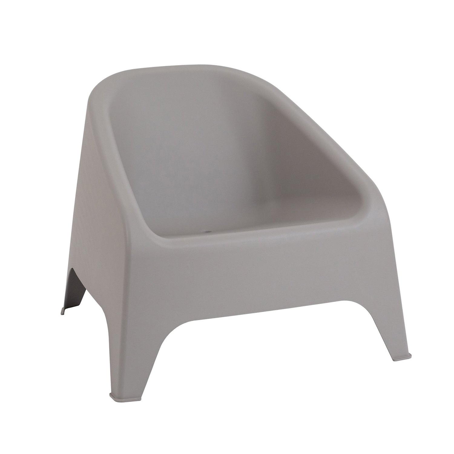 937187A-01.jpg TOOMAX - Poltrona Matera Grigio Tortora - h67x75,5x78,5 cm - immagine 1