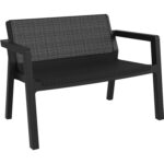 TOOMAX - Set da giardino Riviera 4 posti Antracite - immagine 3