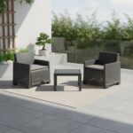 PROGARDEN - Set da giardino Orta Antracite Linea Elegance - immagine 2