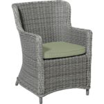 MADISON - Cuscino seduta Wicker Universale Serie Panama Salvia 48x48 cm - immagine 3