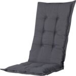 MADISON - Cuscino schienale alto Panama Serie Panama Grigio 123x50 cm