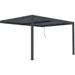 Windsor – pergola addossata 3 x 4 m antracite