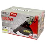 KOMBO - Aspiratore Soffiatore Trituratore Elettrico Professionale 3000 Watt - immagine 2