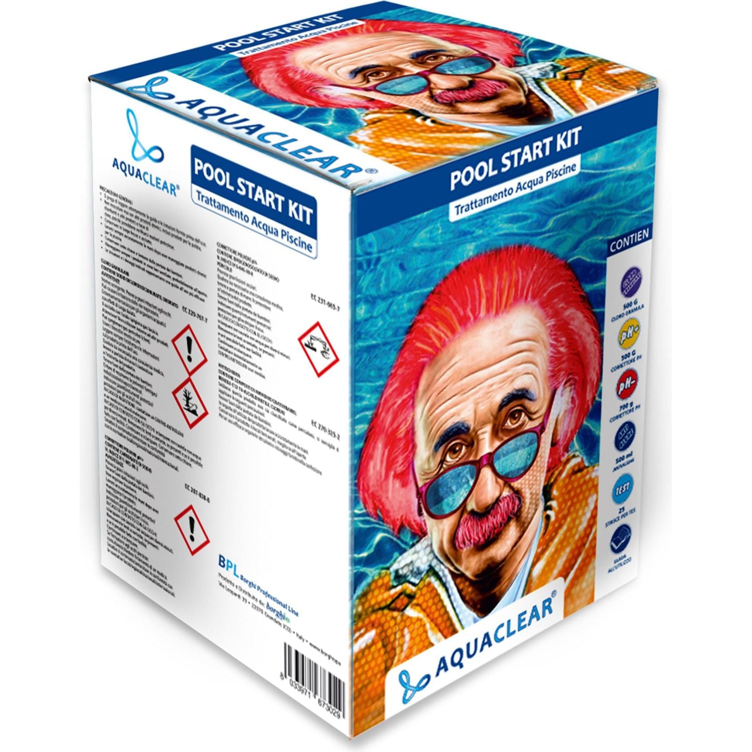 996112.jpg AQUACLEAR - Kit Pool Start Trattamento Acqua Piscine - immagine 1