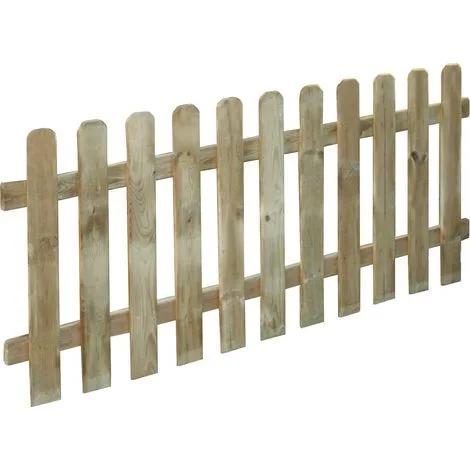 STACCIONATA RECINZIONE RECINTO IN LEGNO CLASSIC CM 180x80 H STECCATO BORDURA 163