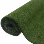Erba sintetica 1x10 m 7-9 mm Resistente ai raggi UV Prato artificiale verde 10m² per giardino e terrazza Tappeto d'erba sottile
