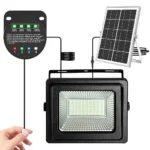 Lampada Solare Separabile con Cavo da 5m, Impermeabile per Esterni e Interni, con Interruttore a Strappo, per Giardino, Casa, Stanza, Cortile, 5000mAh