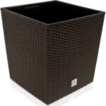 Vaso da esterno Rato Low marrone 32x32x33cm 35L