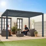 Sweeek – pergola bioclimatica 3 x 4 m in alluminio