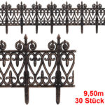 Bordure per aiuole 5 pz look ottone 9,50m - immagine 3
