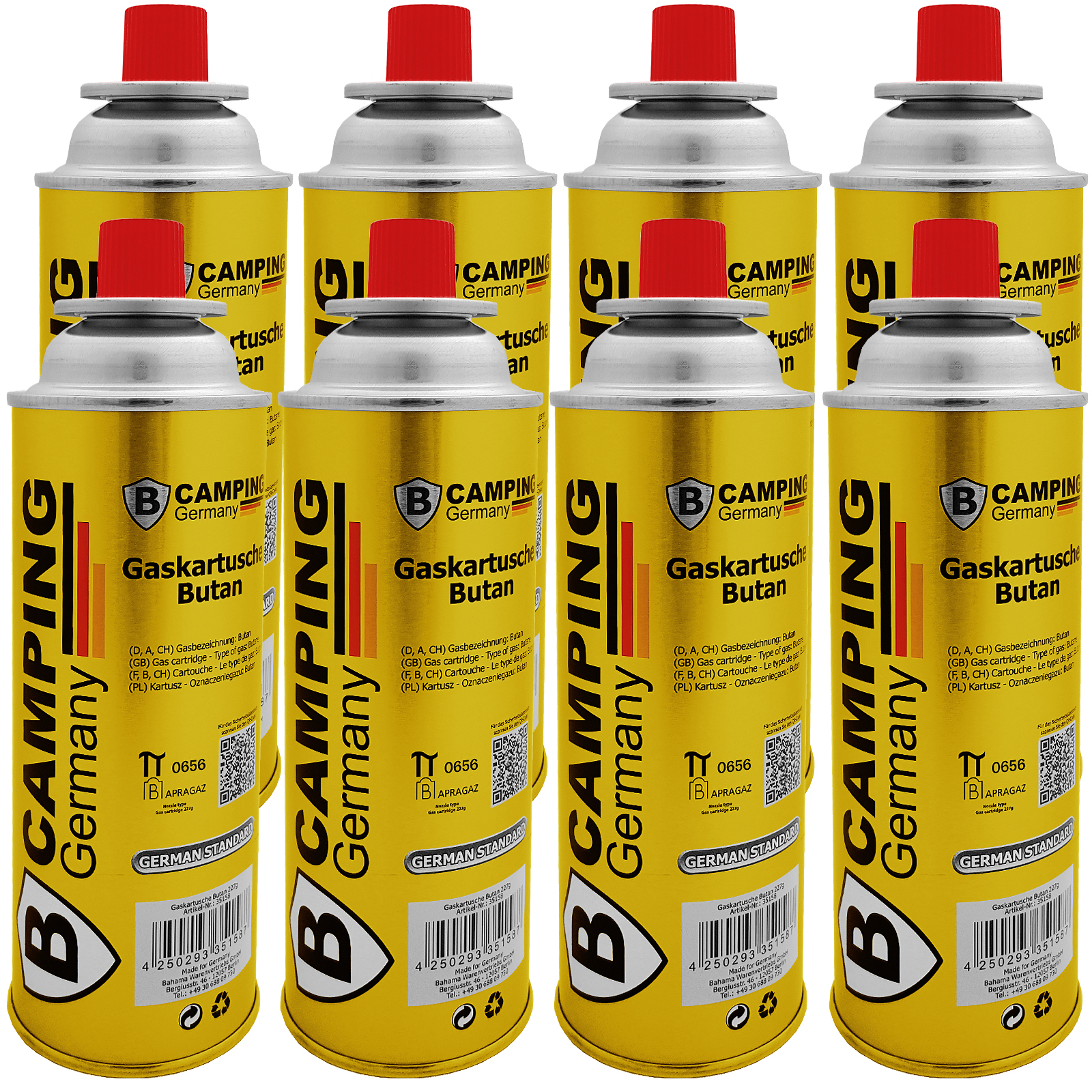 a_de_994612g.jpg Cartucce di gas butano set 8 pz attacco a baionetta - immagine 1