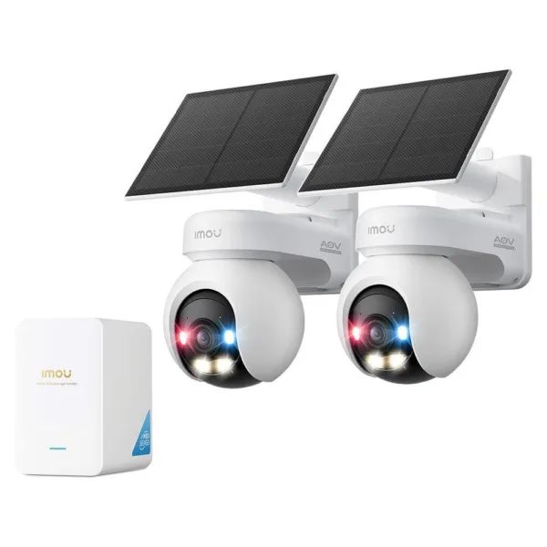 IMOU AOV Track Plus — kit con 2 telecamere 8MP e Smart Hub