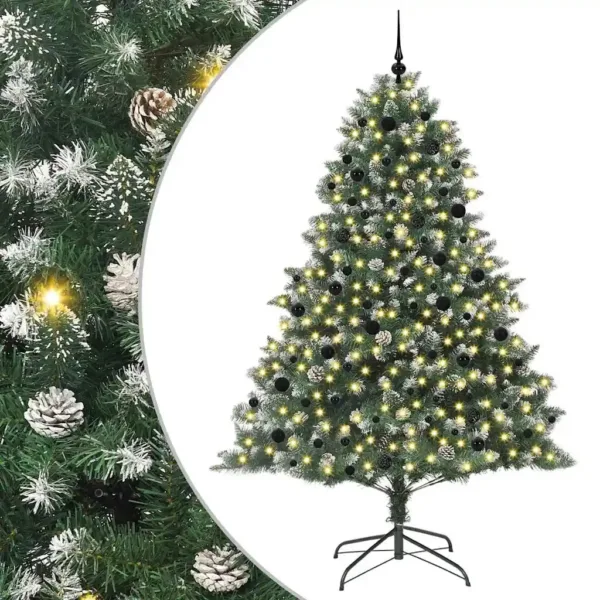 Albero di Natale 240 cm con 300 LED — per esterno riparato