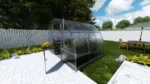 Serra da giardino KLASIKA EASY 3 x 2 m (6 m²), 6 mm con rivestimento in policarbonato — altra vista