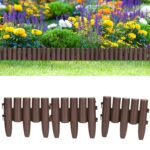 Bordure per aiuole 3 pz marrone 6,72m - immagine 3