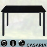 Gruppo di sedute da giardino Bern Premium 7 pezzi in alluminio antracite - immagine 3