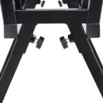 Cavalletto taglio legna metallo nero 400kg - immagine 4