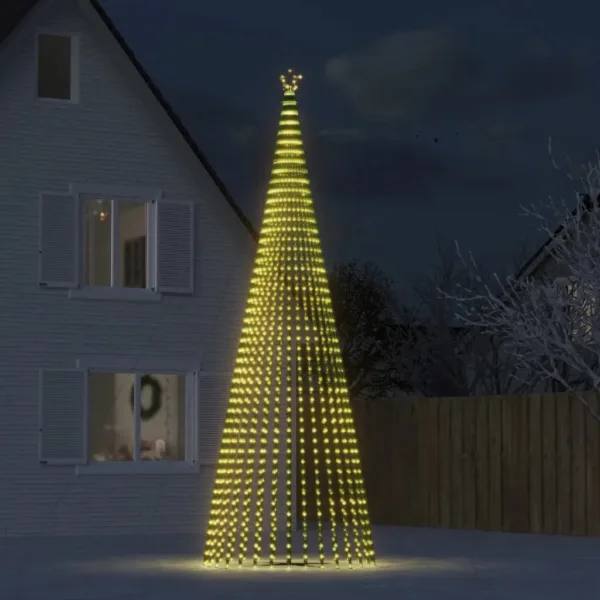 Albero di Natale luminoso 500 cm con 1544 LED — IP44